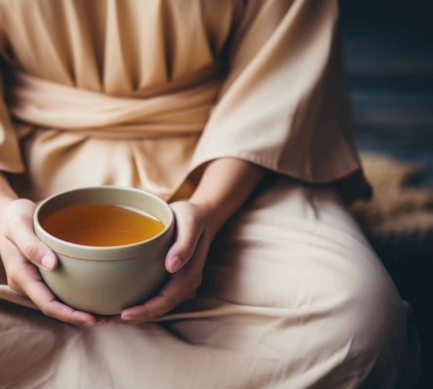 Un té que conduce al silencio.